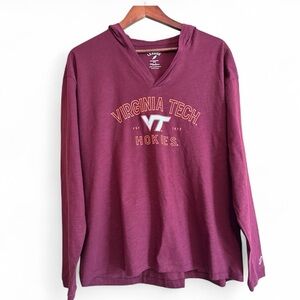 Virginia Tech hoodie t-shirt women’s size medium nwt